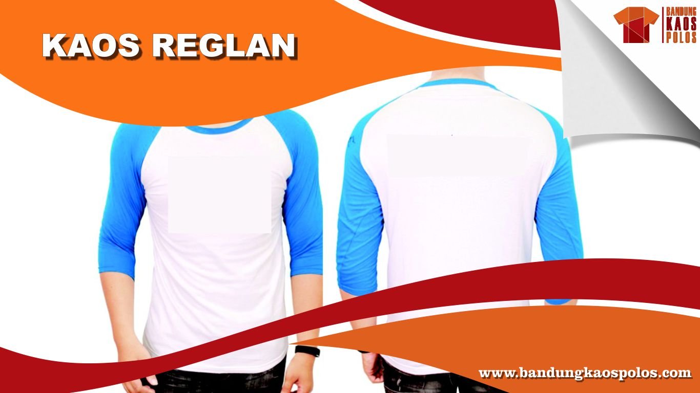 Berbagai Jenis dan Warna Kaos Raglan (reglan) Tangan Panjang dan ¾
